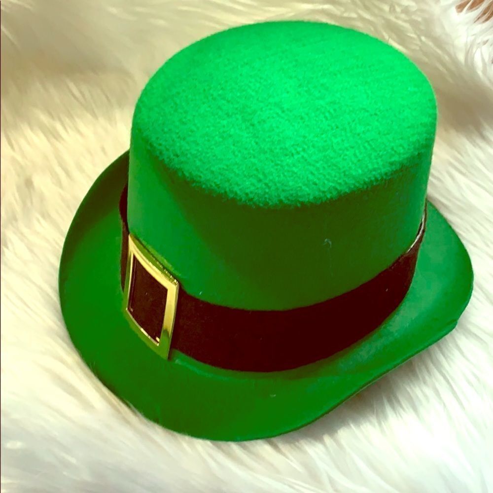 ST Patricks Day Fancy Dress Buckle Hat NEW - Picture 4 of 8